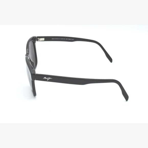 Maui Jim Shave Ice Mj 533-02 Gloss Black / Neutral Grey Lens